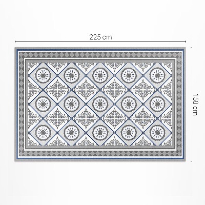 Geometrické kosočtverce ornamentální dlaždice