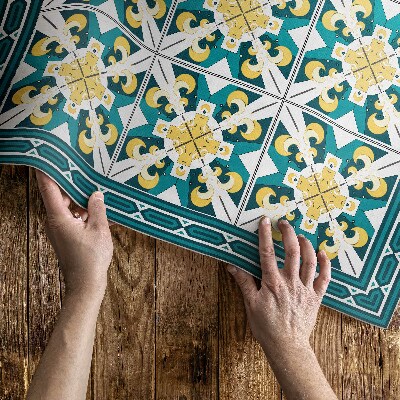Geometrické kosočtverce barevné dlaždice
