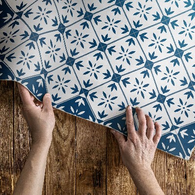 Vinylový koberec Kostkový vzor kosočtverce dekorativní mozaika