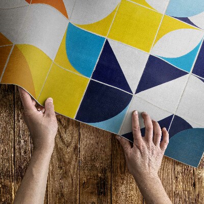 Geometrické tvary moderní mozaika