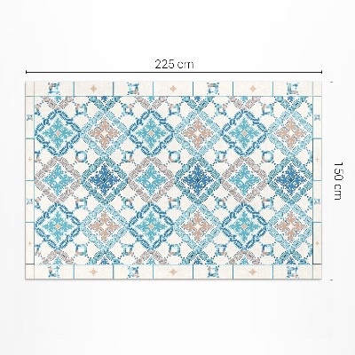 Geometrický splot ozdobné dlaždice