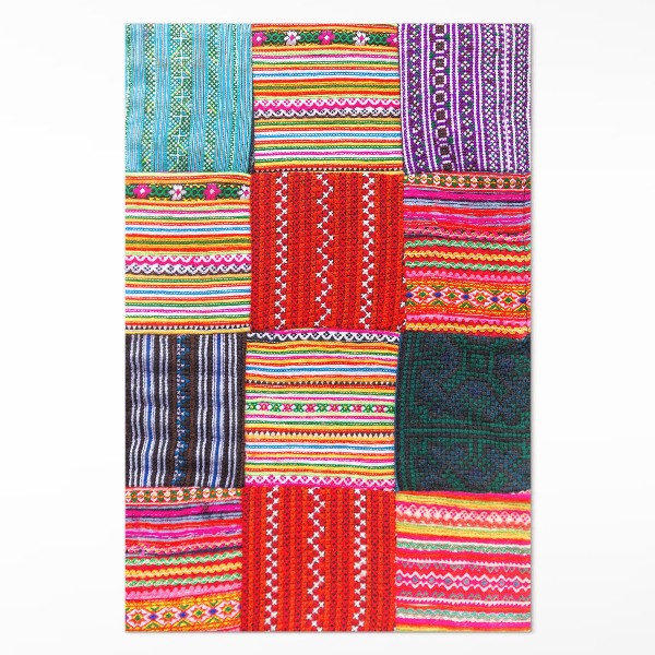 Turecký patchwork vzorované sploty