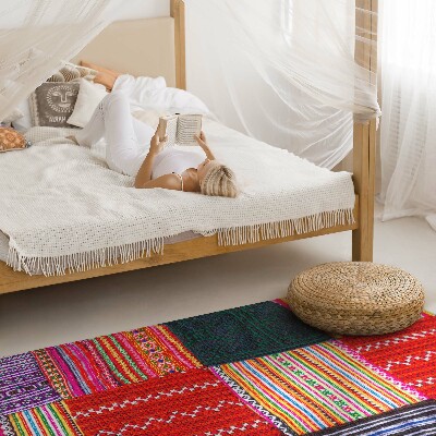 Vinylový koberec Turecký patchwork vzorované sploty