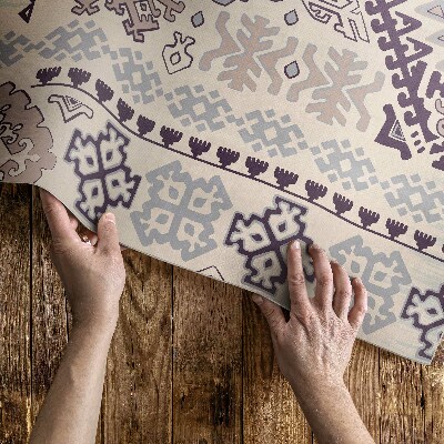Textura gobelínu vzorovaný design