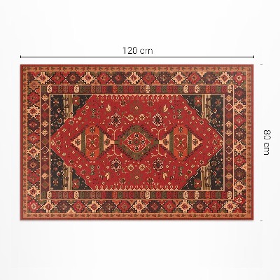 Vinylový koberec Antický styl rostlinné motivy vintage
