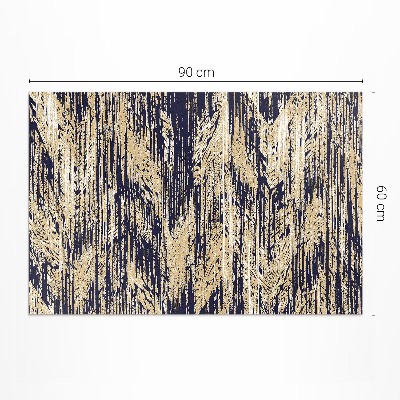 Žluté pruhy retro vintage boho