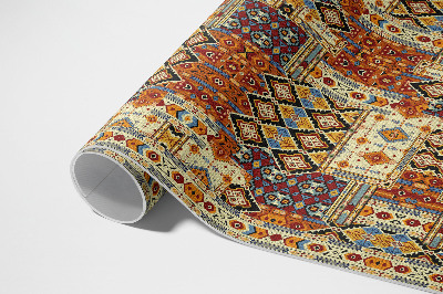 Geometrický patchwork boho vintage