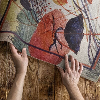Vinylový koberec Barevná akvarelová malba Wassily Kandinského