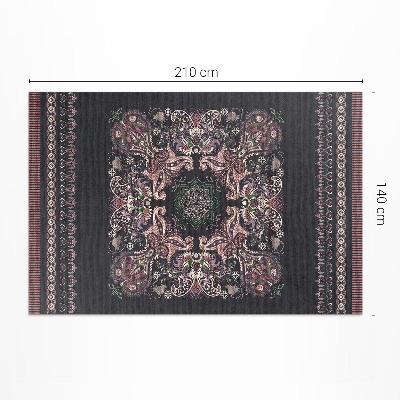 Vinylový koberec Stylový ozdobný rostlinný vzor