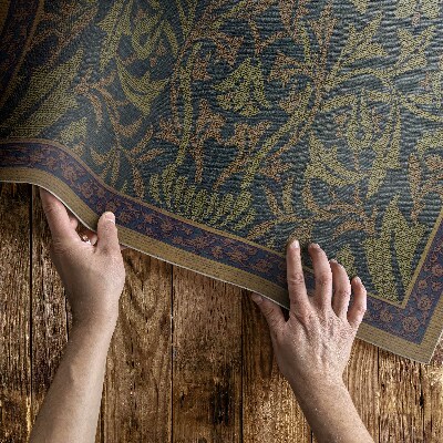 Vinylový koberec Květinová zahrada William Morris