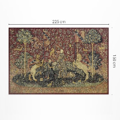 Vinylový koberec Středověká imitace tkaniny vintage