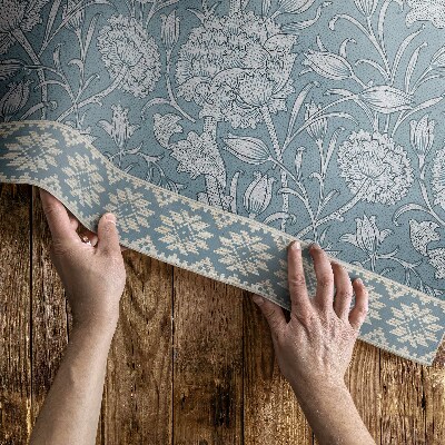 Vinylový koberec Tulipán William Morris
