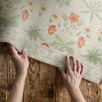 Vinylový koberec Sedmikráska William Morris