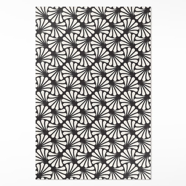 Geometrie listy jinanu art deco glamour