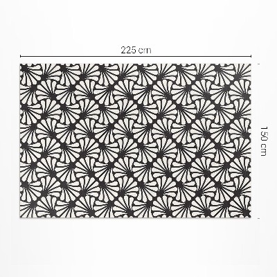Geometrie listy jinanu art deco glamour
