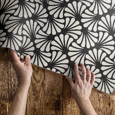 Geometrie listy jinanu art deco glamour