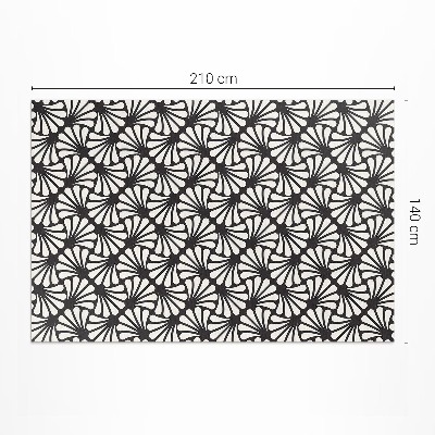 Geometrie listy jinanu art deco glamour