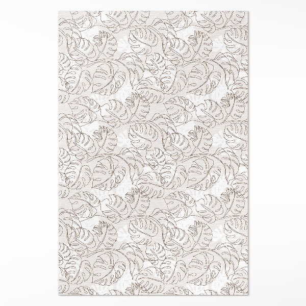 Minimalistické listy boho monstera