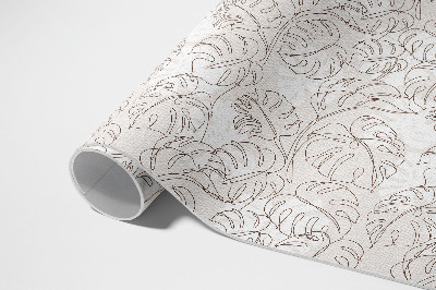 Minimalistické listy boho monstera