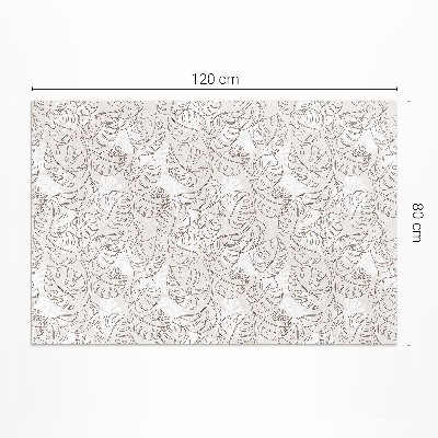 Minimalistické listy boho monstera