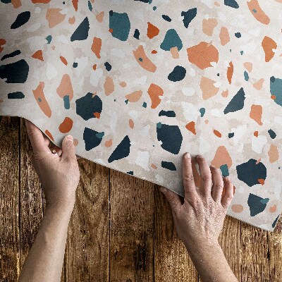 Vinylový koberec Pastelový gres kámen ozdobný boho styl