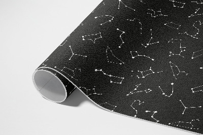 Vinylový koberec Souhvězdí horoskop znamení zvěrokruhu vesmír