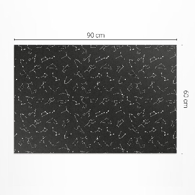 Vinylový koberec Souhvězdí horoskop znamení zvěrokruhu vesmír