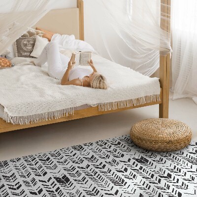 Indiánské vzornictví peří a šípy boho