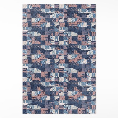 Abstraktní mozaika ve vintage retro stylu