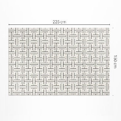 Vinylový koberec Pravidelné linie minimalistické bludiště