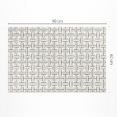 Vinylový koberec Pravidelné linie minimalistické bludiště