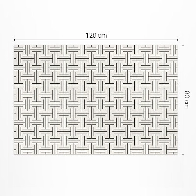 Vinylový koberec Pravidelné linie minimalistické bludiště