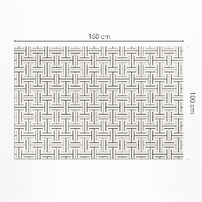 Vinylový koberec Pravidelné linie minimalistické bludiště