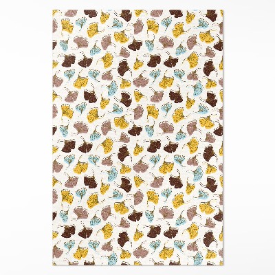 Pastelové listy jinanu ilustrace boho
