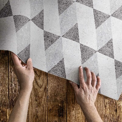 Geometrické kamenné dlaždice