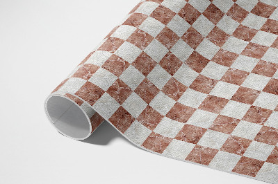 Vinylový koberec Mramorová šachovnice kamenná mozaika