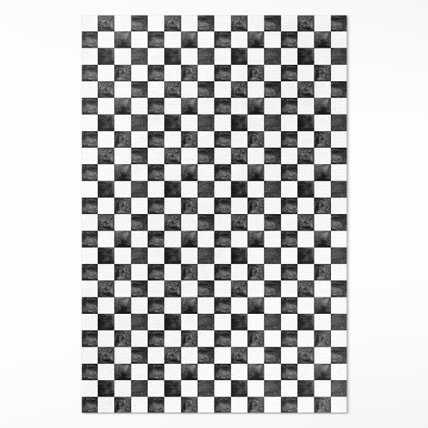Kamenná šachovnice monochromatická