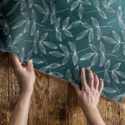 Minimalistické větvičky s listy boho