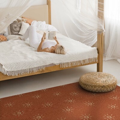 Vzor slunce styl boho vintage