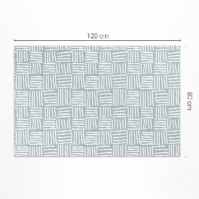 Boho pletený vzor minimalistický