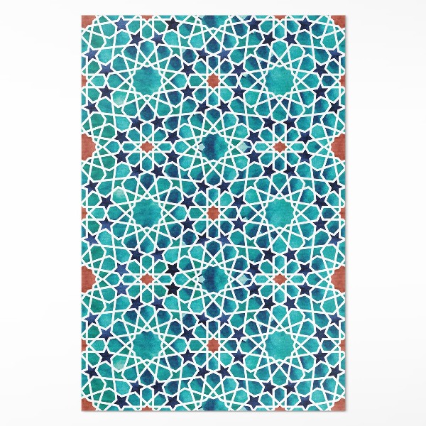 Vinylový koberec Krásná mozaika s hvězdičkami