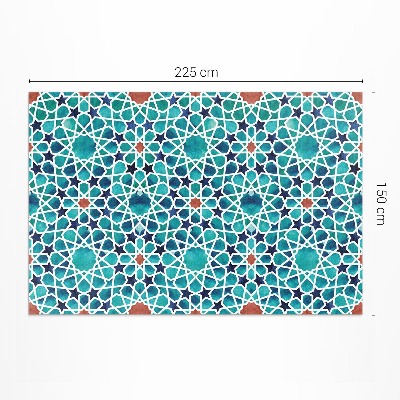 Vinylový koberec Krásná mozaika s hvězdičkami