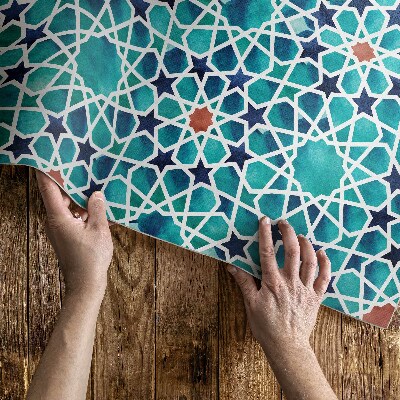 Vinylový koberec Krásná mozaika s hvězdičkami