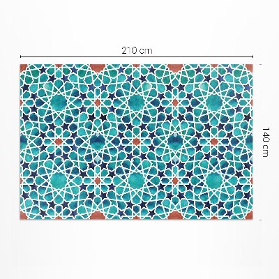 Vinylový koberec Krásná mozaika s hvězdičkami