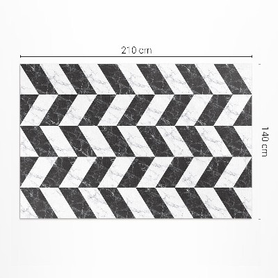 Vinylový koberec Monochromatická kamenná rybí kost mramor