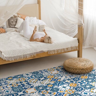 Vinylový koberec Vzorované dlaždice barevná mozaika