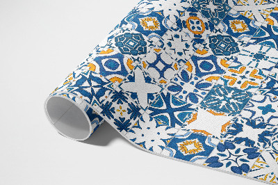 Vinylový koberec Vzorované dlaždice barevná mozaika