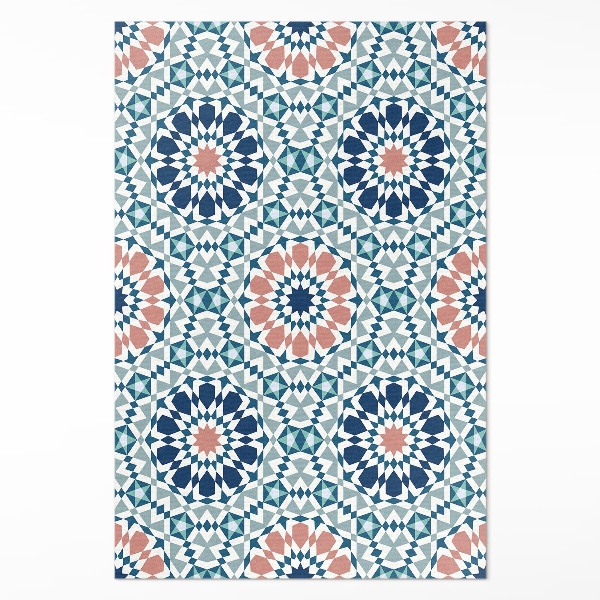 Kaleidoskop pastelový geometrický vzor