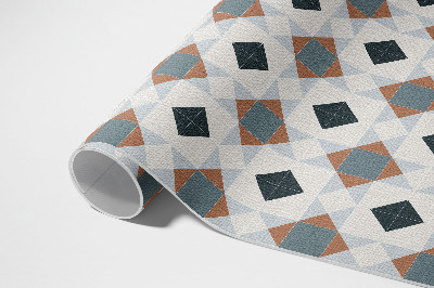 Vinylový koberec Geometrická mozaika krásné dlaždice