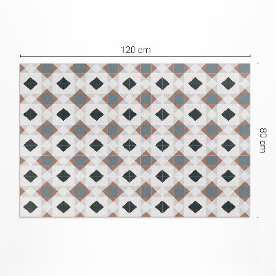 Geometrická mozaika krásné dlaždice
